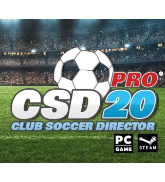 Club Soccer Director PRO 2020 Steam Key GLOBAL